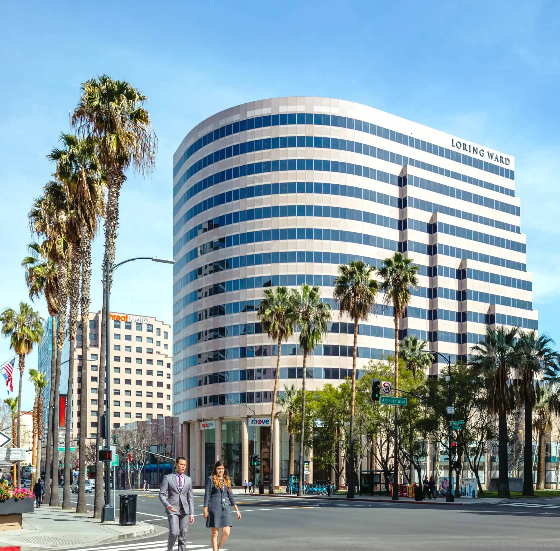 External view of Ten Almaden, San Jose, California 
