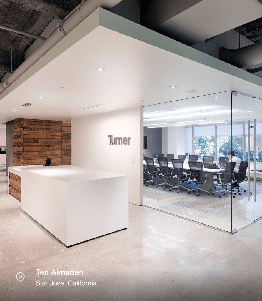 Ten Almaden, San Jose , California - Turner office and conference room